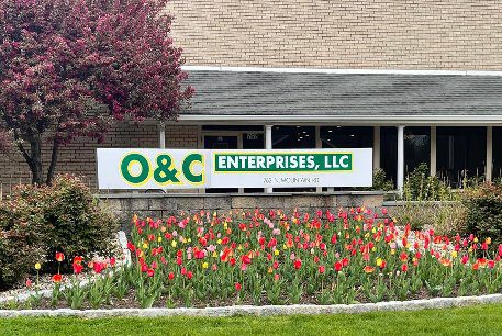 O & C Enterprises - Office - Front of building and sign